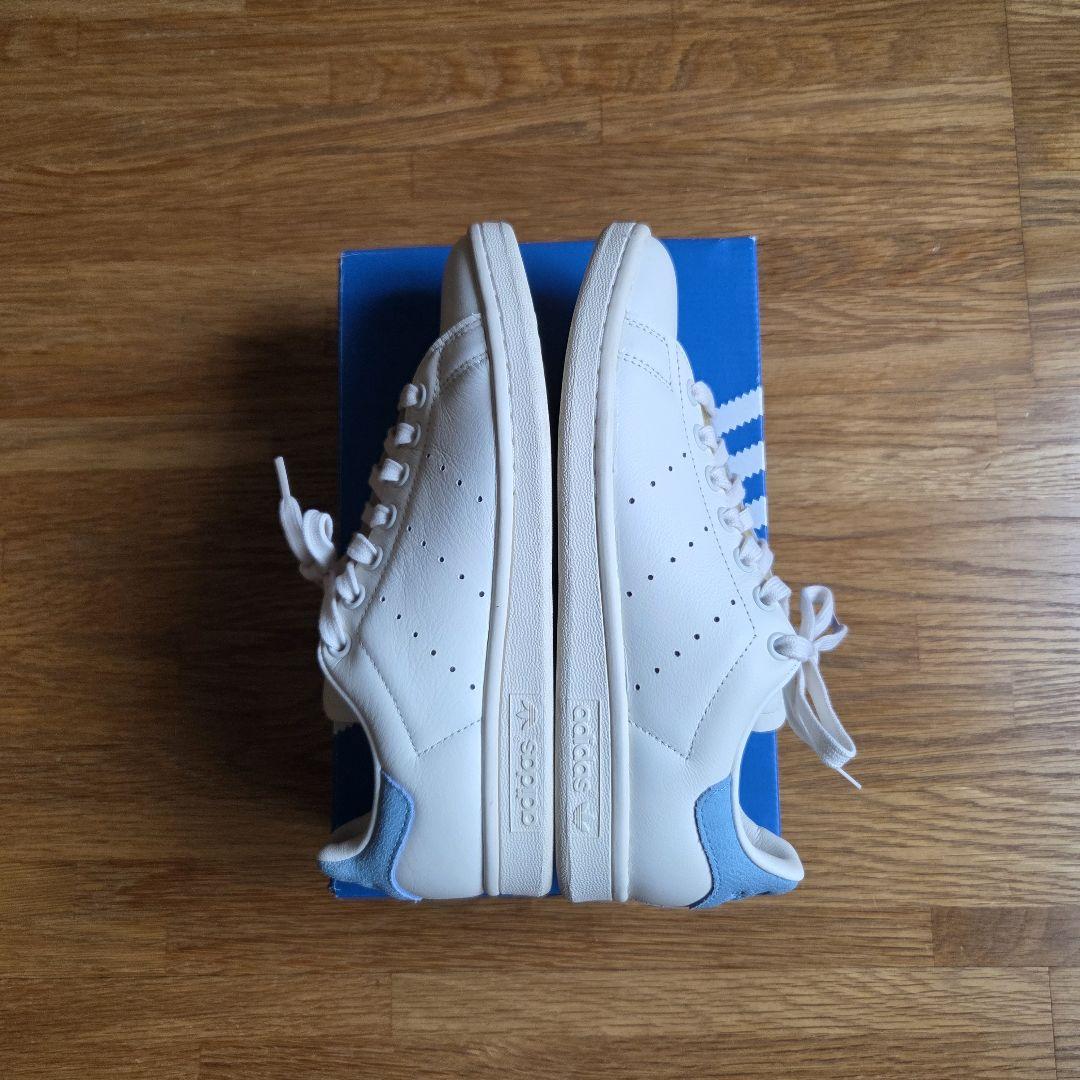 adidas　アディダススタンスミス　ホワイト/ブルー　２４cm