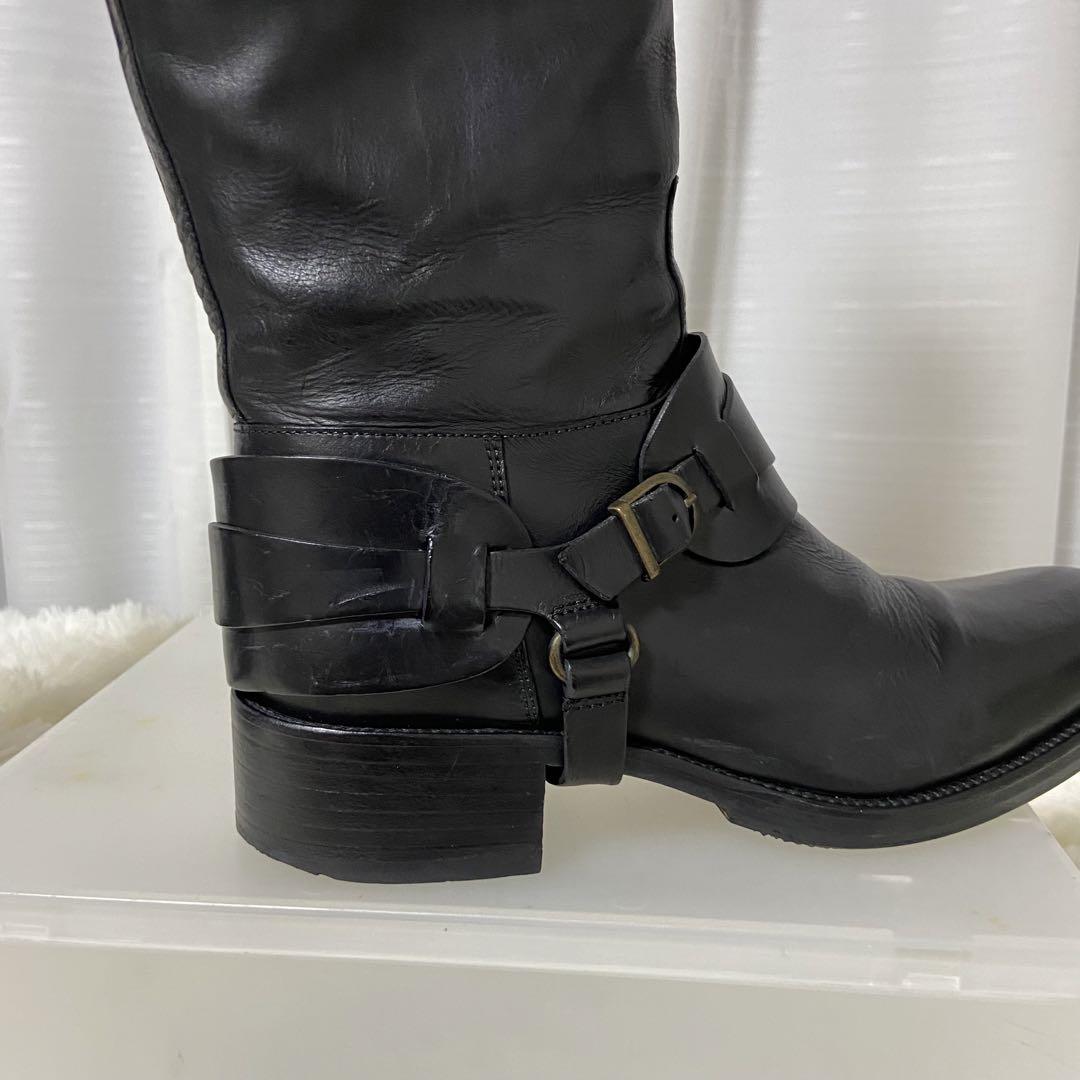 ⭐️美品⭐️ SARTORE サルトル　レザー　ロングブーツ　ジョッキーブーツ　黒