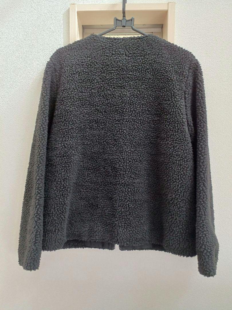 MARY QUANT ボア襟 スタジャン ブラック/グレー MARY QUANT（マリークワント）｜ブルゾン一覧 - WEAR