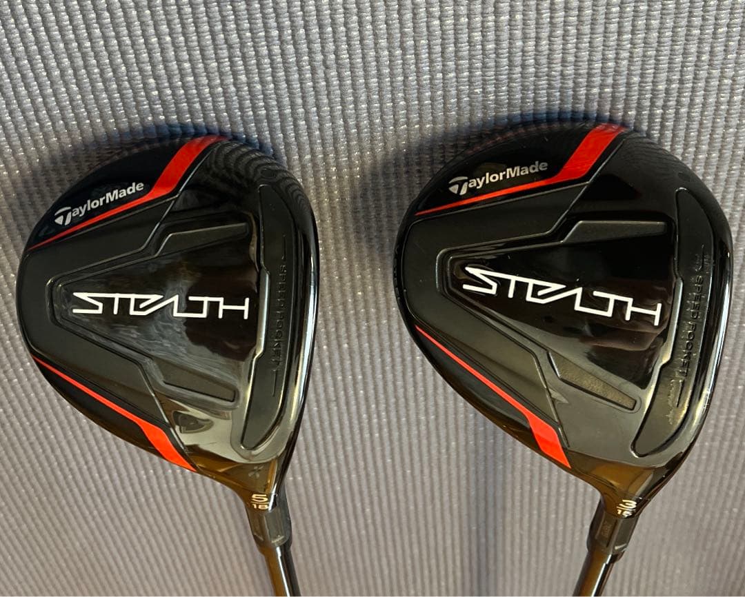 テーラーメイド ステルス フェアウェイウッド3W 5W 2本セット SRシャフト