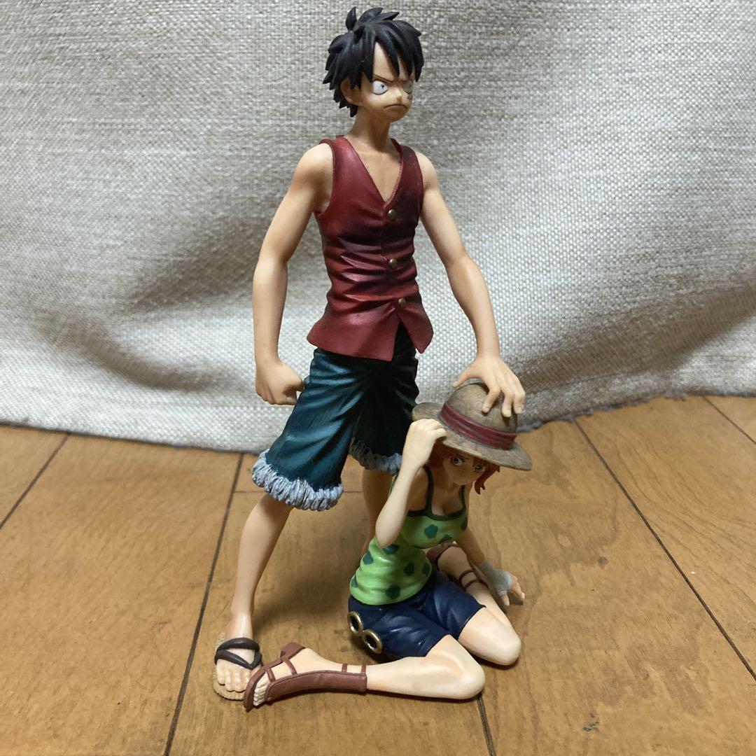 【未開封】ワンピース/ドラマティックショーケース/ルフィ/ナミ/サンジ ワンピース ドラマティックショーケース フィギュア 5体セット
