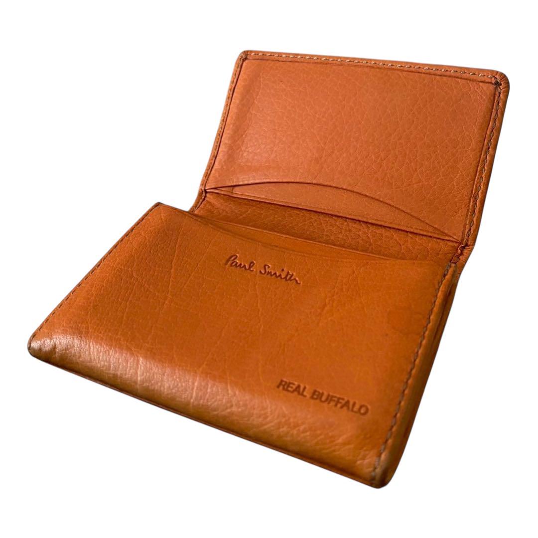 Paul Smith リアルバッファロー カードケース 箱付き