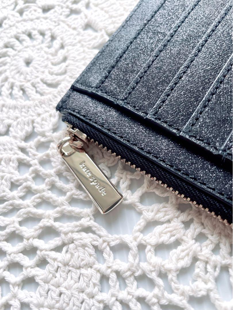 未使用品　kate spade フラグメントケース　ブラック