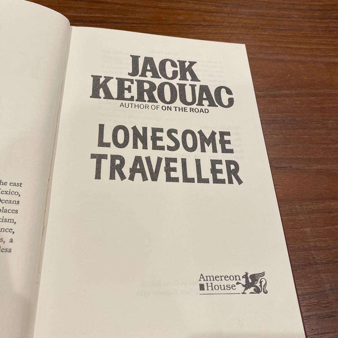ケルアック 洋書 孤独な旅人 Jack Kerouac AmereonHouse