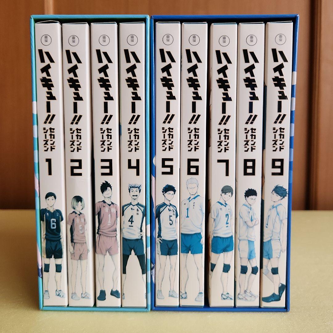 【初回生産限定版】ハイキューセカンドシーズンDVD 5～9巻 5本セット　416 ハイキュー!! セカンドシーズン／DVD／vol.5（初回生産限定版