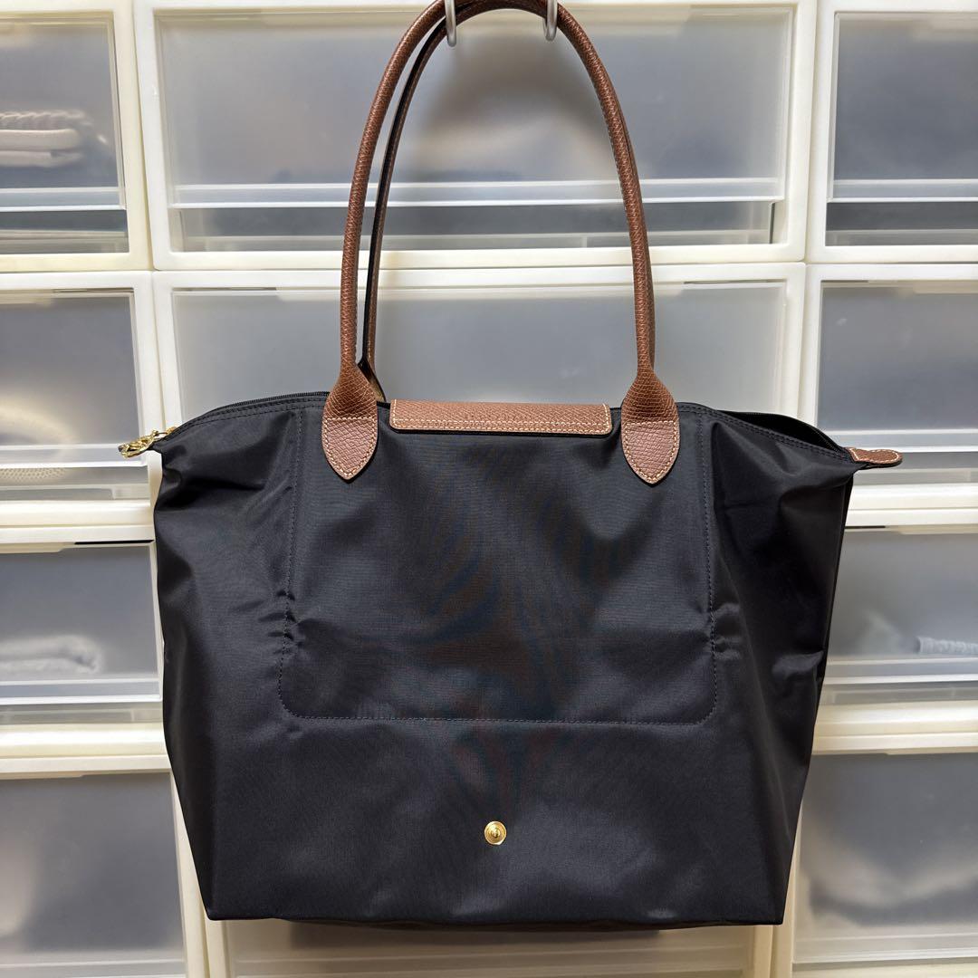 LONGCHAMP ロンシャン ル プリアージュ トートバッグ 黑　L