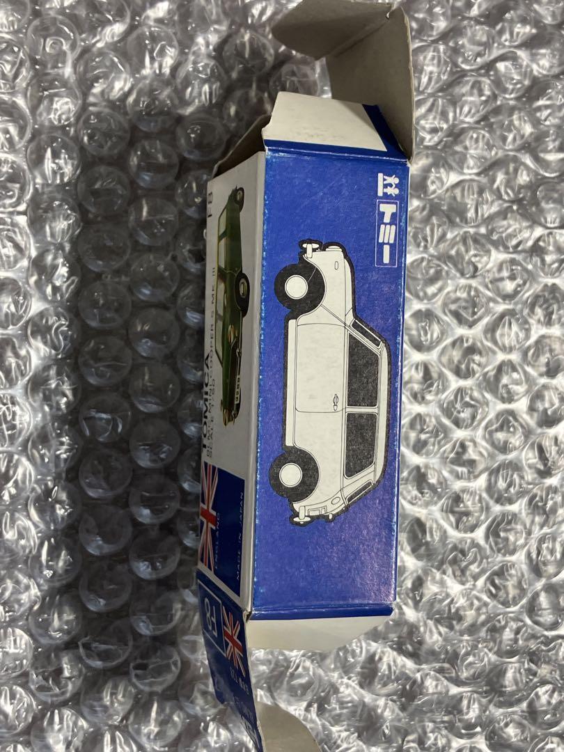トミカ F8 青箱 日本製 ミニクーパー BMC特注 - メルカリ