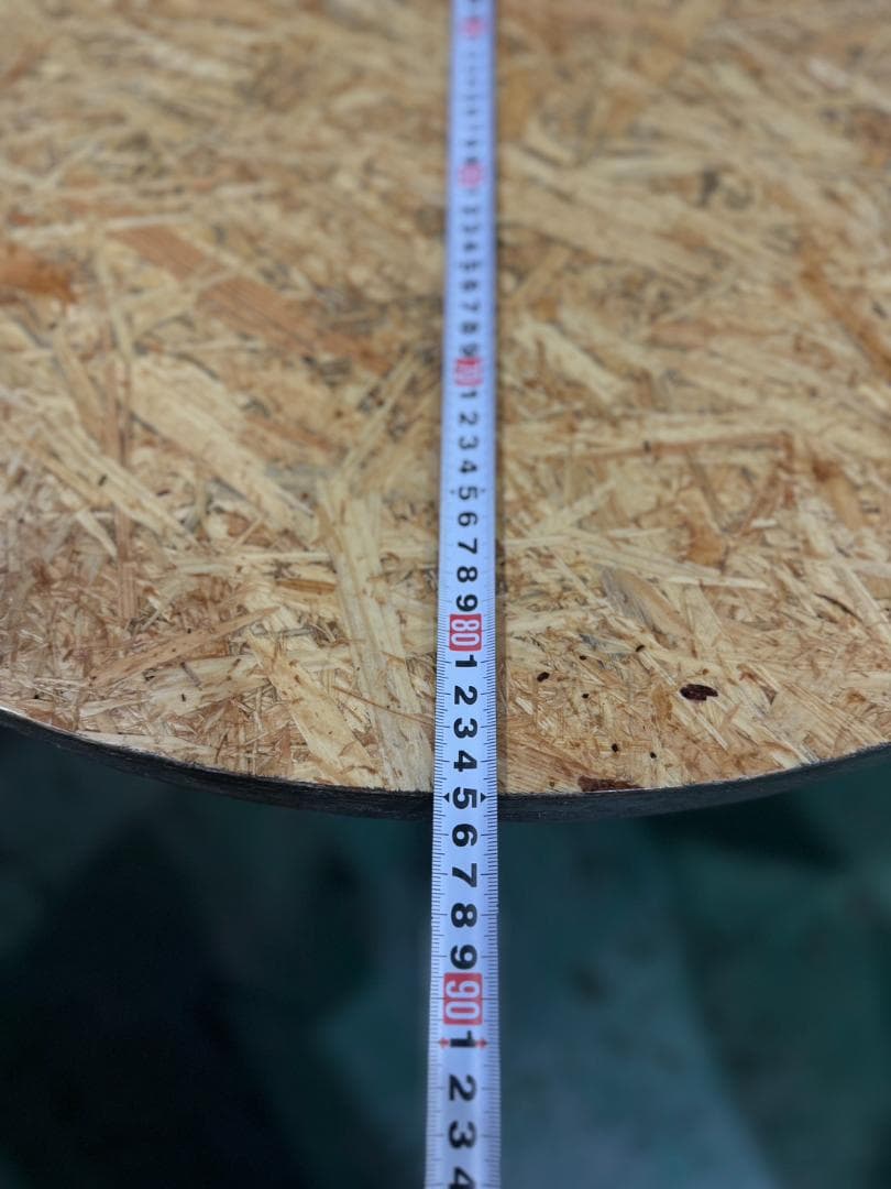 円形OSBボードテーブル天板 135 円形OSBボードテーブル天板 135