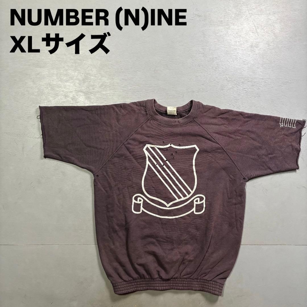 00 s NUMBER N INE 半袖スウェット archive XLXL LL NUMBER N INE