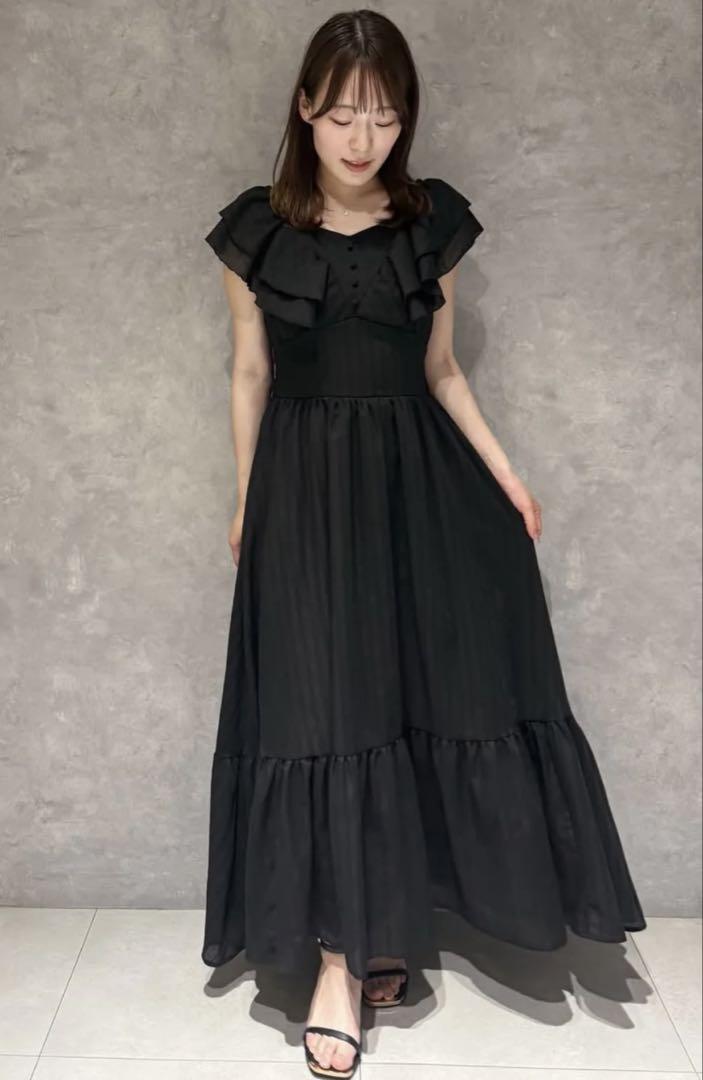 31Sonsdemode バックリボン2WAYオフショルワンピース