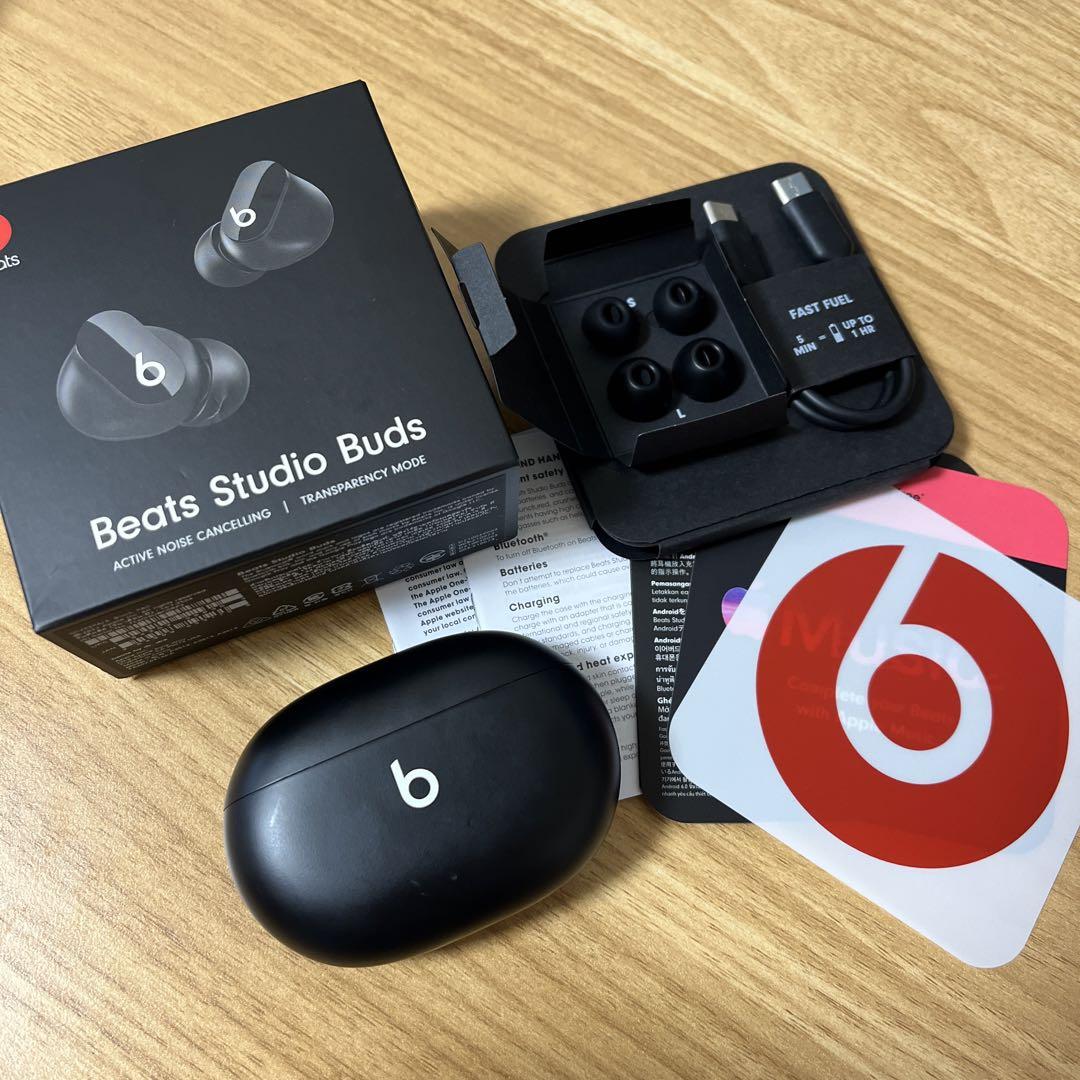 ヘッドフォン Beats by Dr Dre STUDIO BUDS BLACK