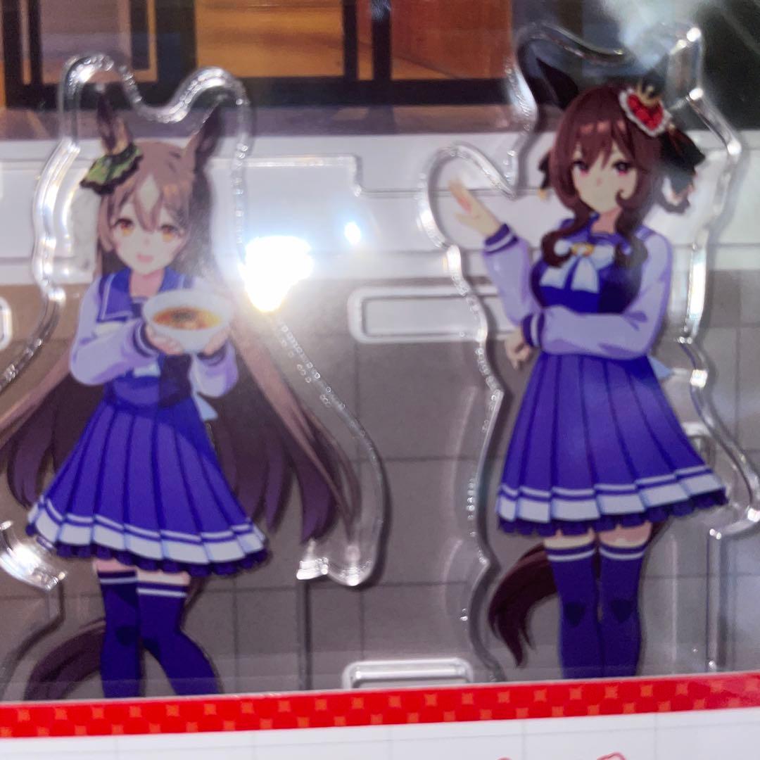 ウマ娘 x ドライブイン鳥 CM アクリルジオラマ Cygames