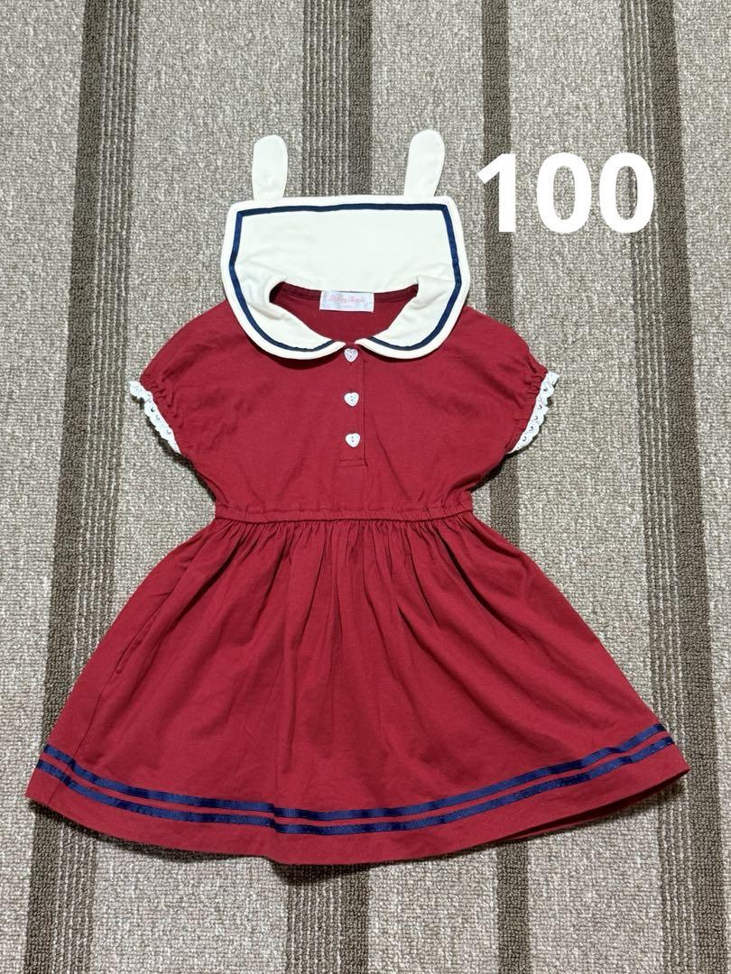 シャーリーテンプル♡うさぎ赤ワンピース110センチ美品♡長袖うさぎ ONE PIECE – Tagged 