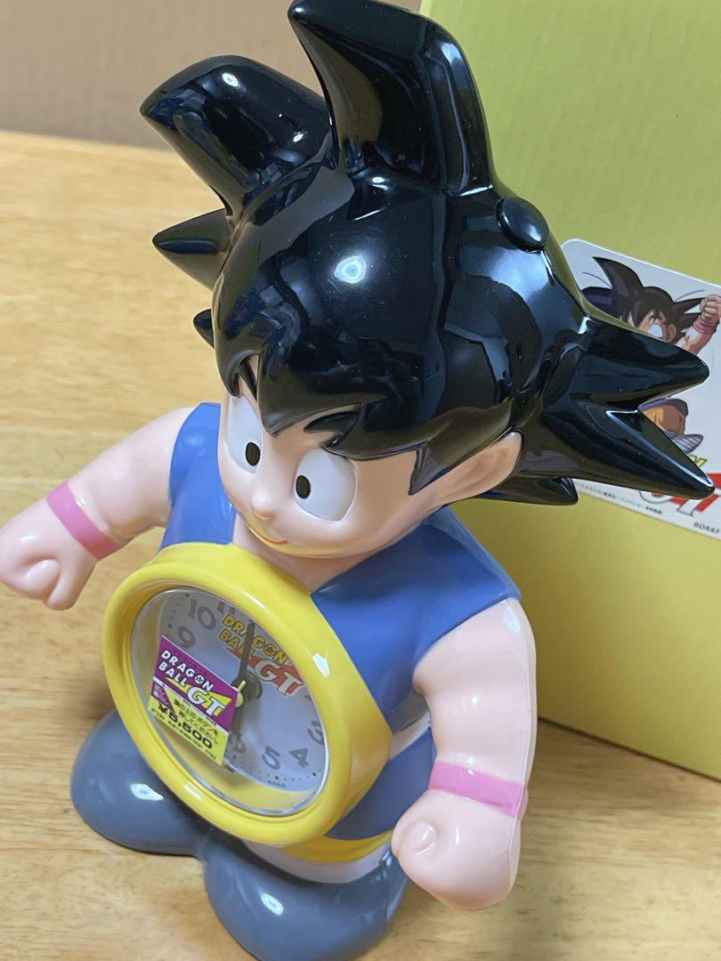 未使用保管品 ドラゴンボールGT孫悟 空時計 目覚まし時計