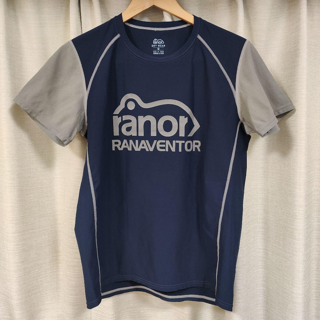 ラナー ranor ネイビー Tシャツ M ランニングウェア 4,550円