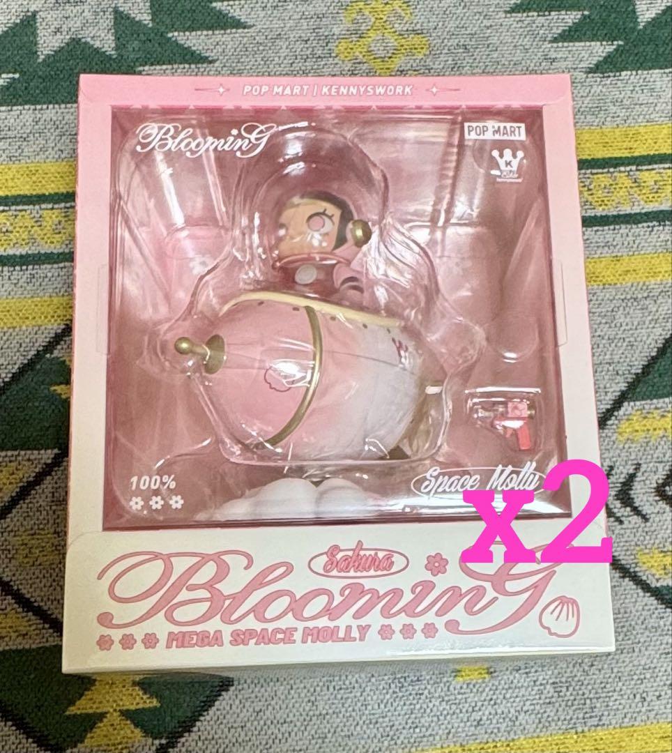 その他 PopMart Mega Space Molly Blooming-Sakura