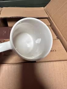 ホワイト 陶器 スープカップ