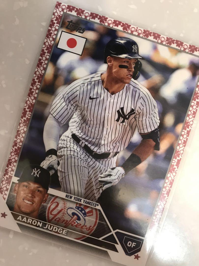 アーロンジャッジ TOPPS 2023JAPAN シリ99 桜パラレル カード