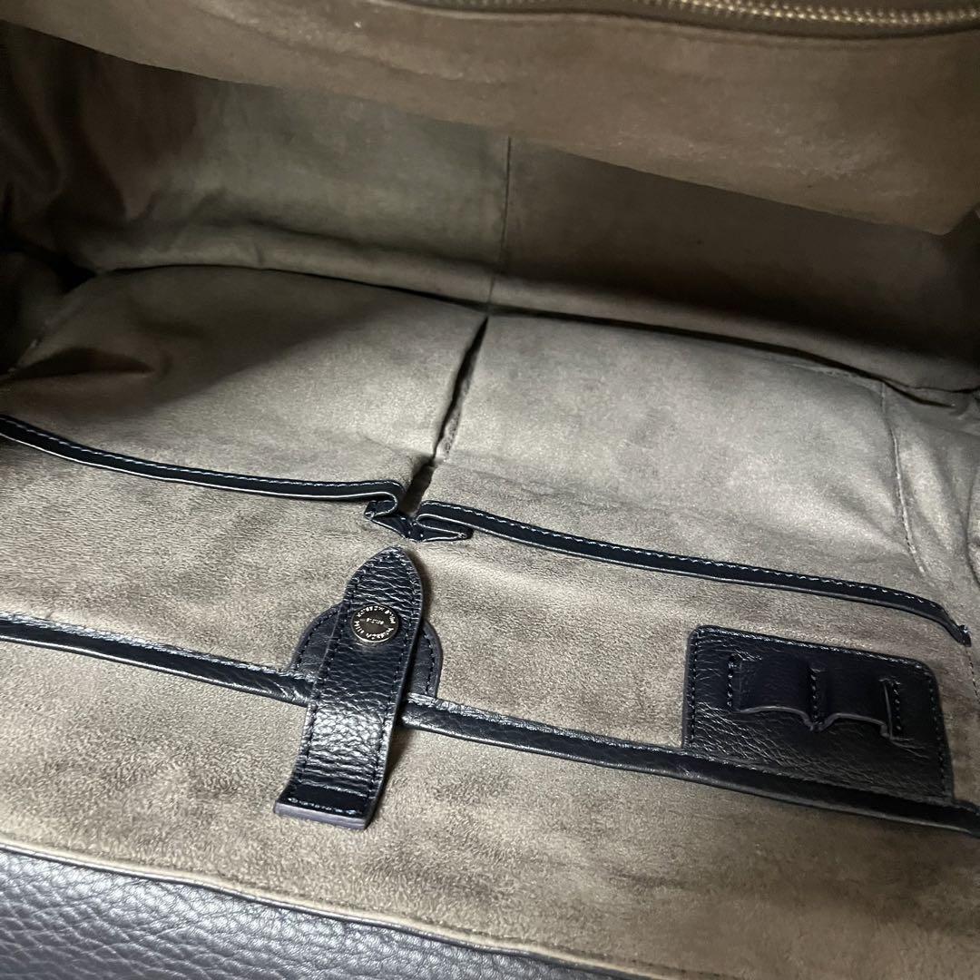 【超美品】PELLE MORBIDA・被せ付ボストンバッグ(Lサイズ)