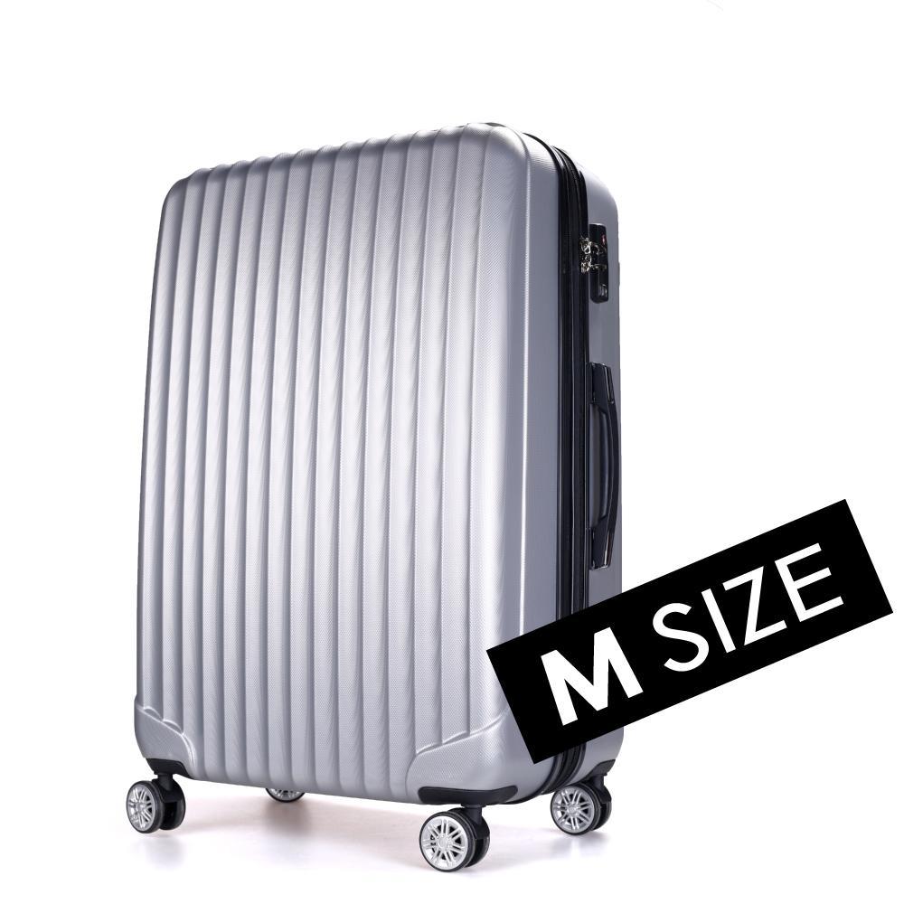 キャリーケース シルバー Mサイズ 新品 拡張機能付き 軽量 - メルカリ キャリーケース シルバー Mサイズ 新品 拡張機能付き 軽量 - メルカリ