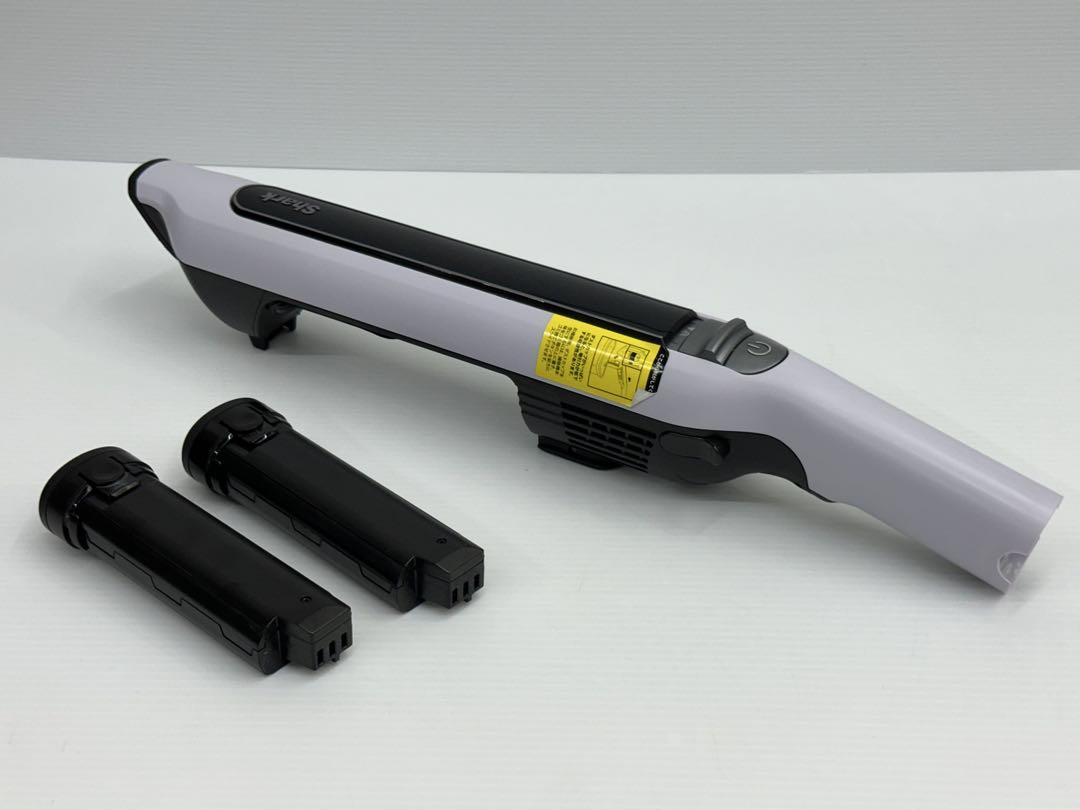 純正バッテリー2個付き シャーク 掃除機 CS300JWH 本体 ホワイト