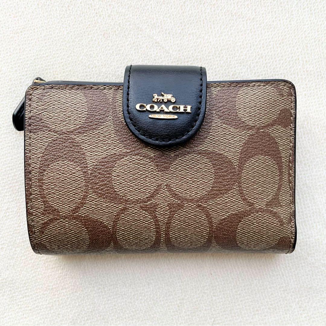 COACH コーチ 二つ折り財布