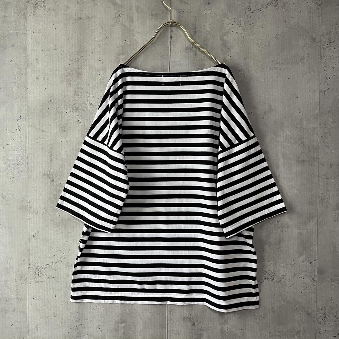 プルミエアロンディスモン ボーダーカットソー Tシャツ 美品