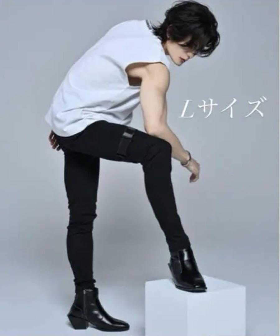 廃盤 ADRER アドラー ウルトラストレッチブラックスキニーデニムパンツ