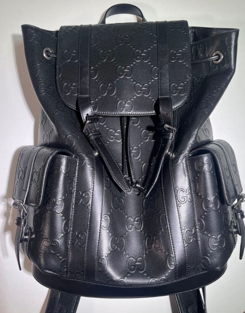 GUCCI グッチ メンズサイズ バックパック リュック ジャンボG