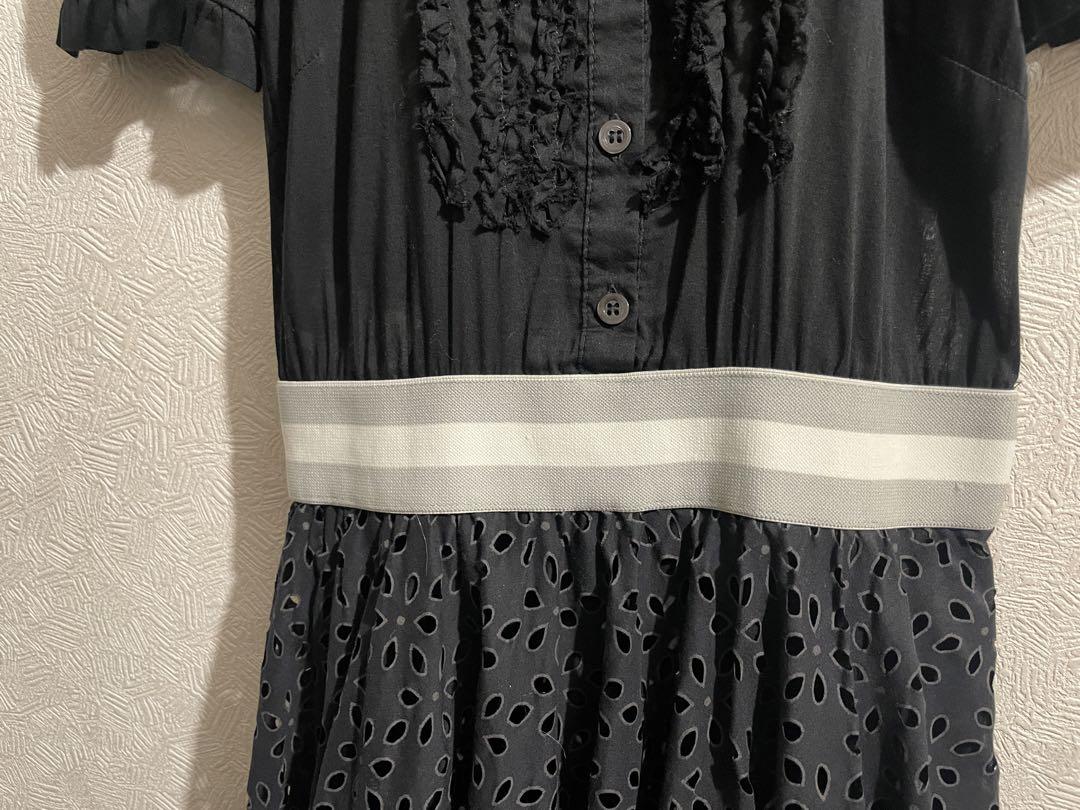 ALEXANDER McQUEEN カットアウト スカート ワンピース - メルカリ