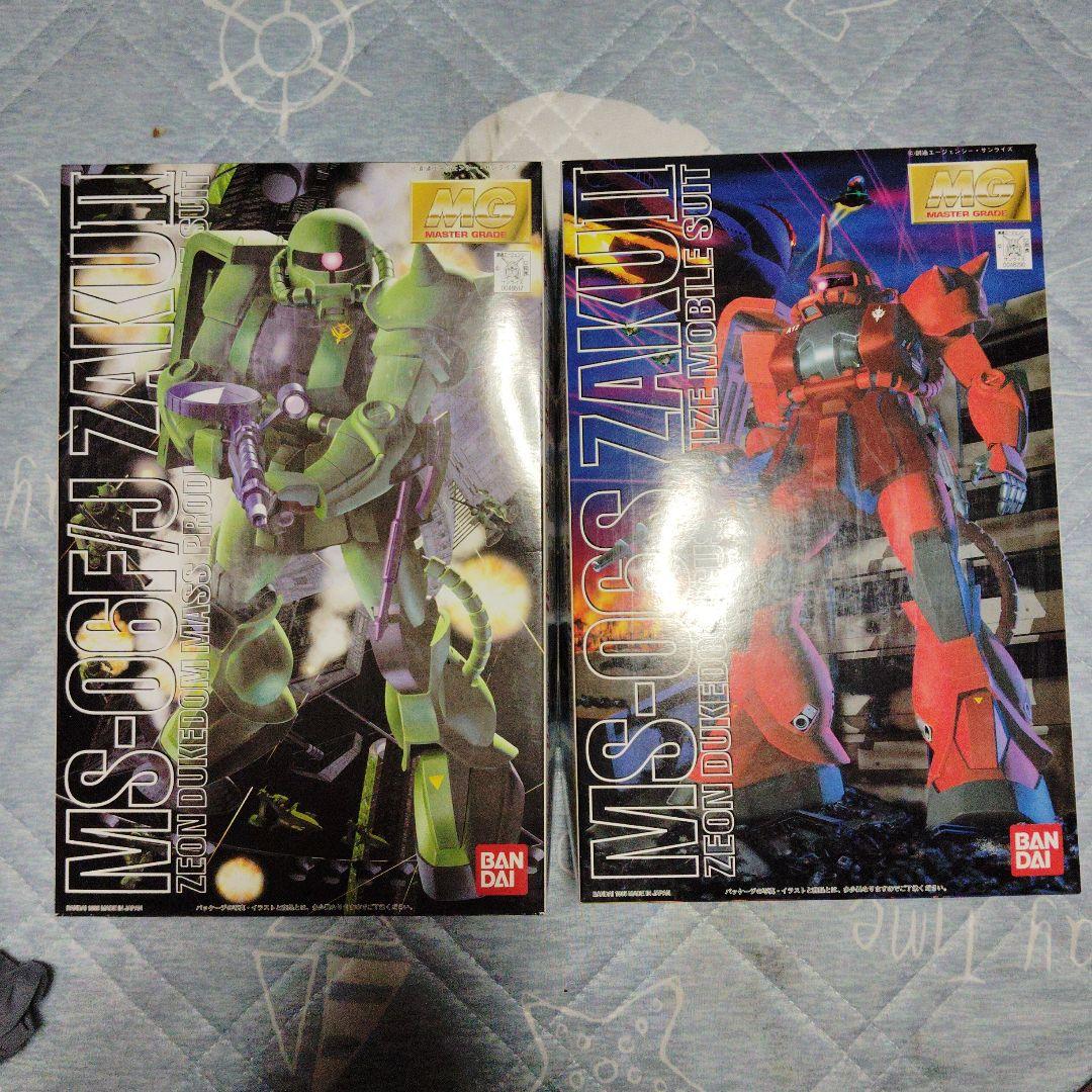 MG MS-06F/MS-06S ザクII セット