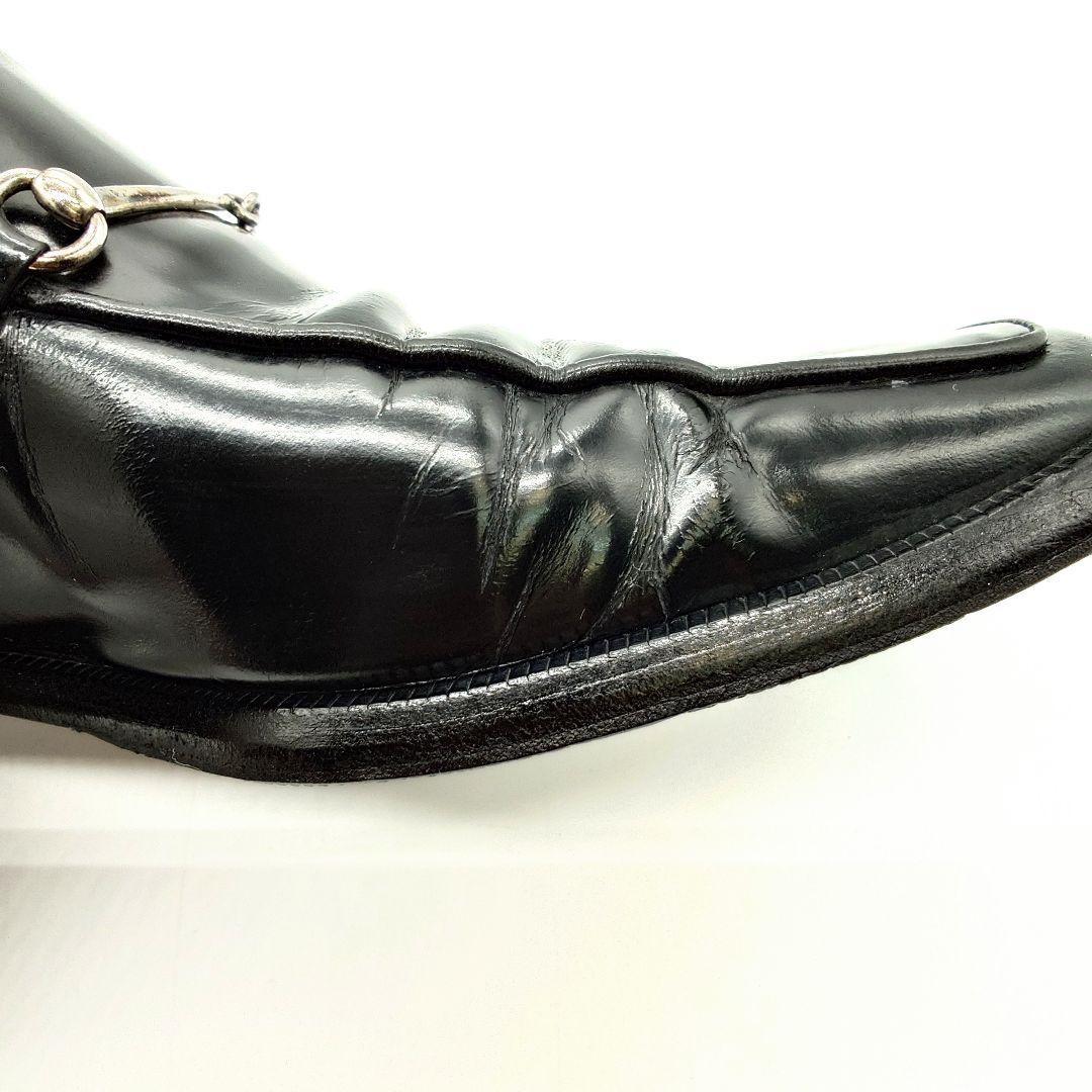 GUCCI グッチ 牛革 ホースビット ローファー 36 1/2 23.5cm