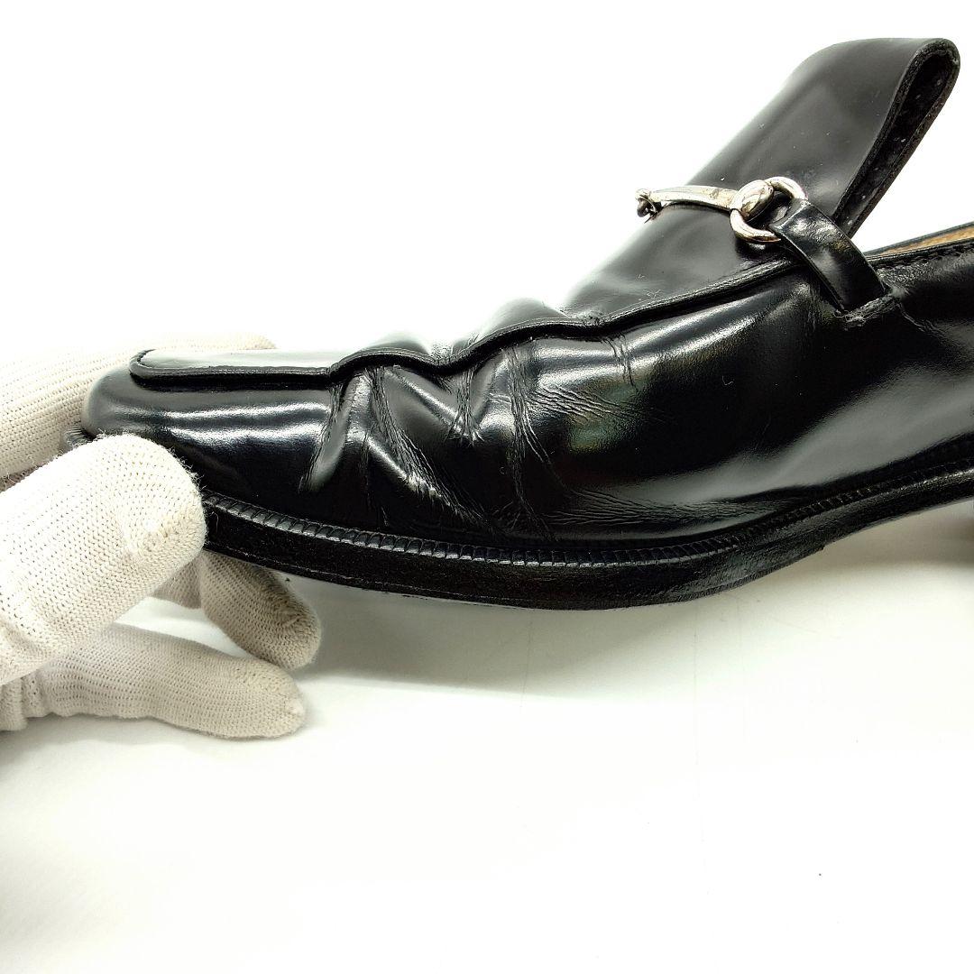 GUCCI グッチ 牛革 ホースビット ローファー 36 1/2 23.5cm