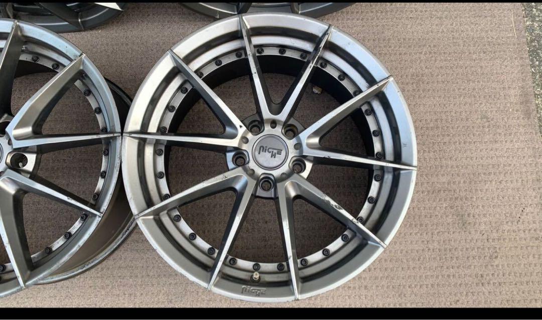 チ*✨様 NICHE タイヤ アーミーホイールのみ J8.5x19 SAE J2 NICHE タイヤ アーミーホイールのみ J8.5x19 SAE J2530