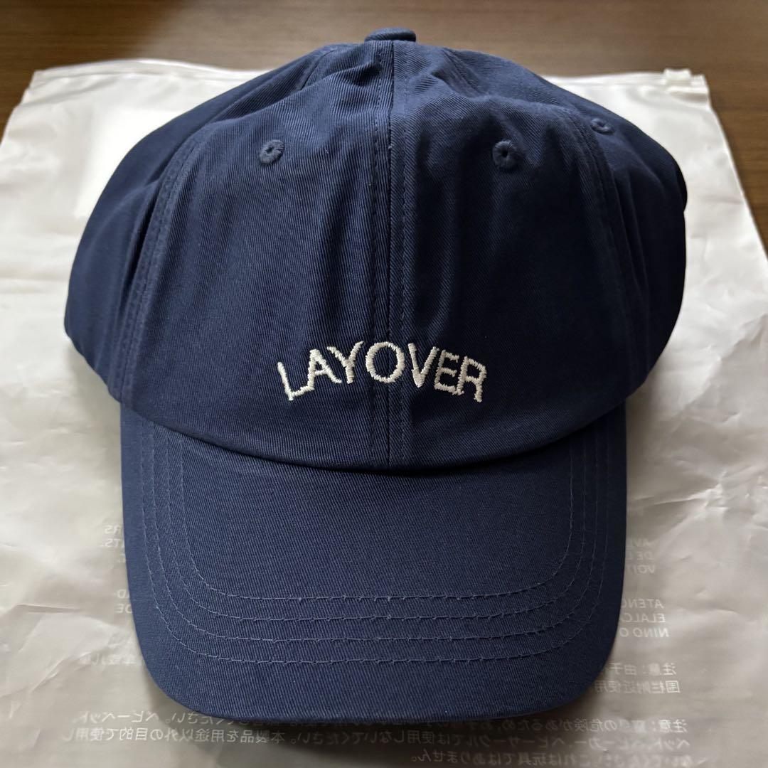 BTS V LAYOVER 帽子 キャップ ネイビー - メルカリ