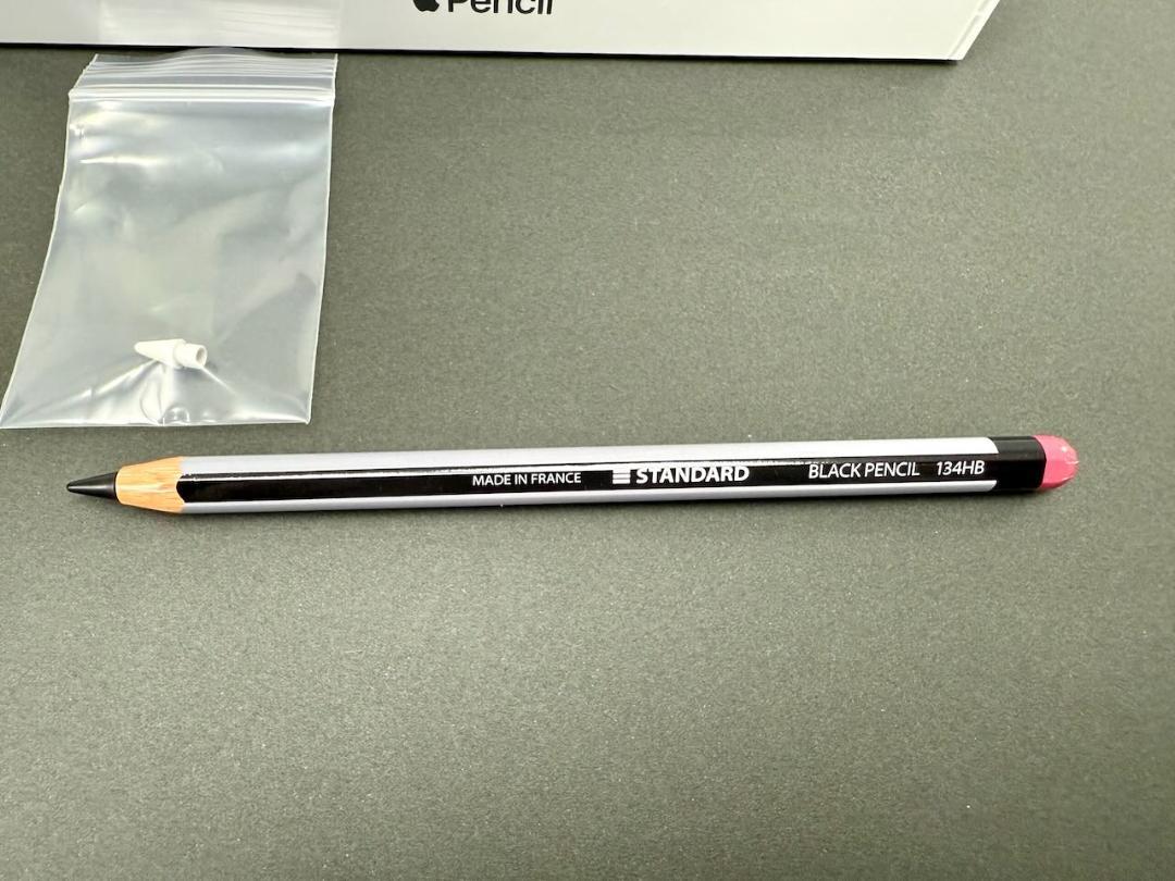 美品　純正 Apple Pencil 第2世代 アップルペンシル 保護シール付 Apple Pencil 第2世代 専用スキンシール アップル アップル