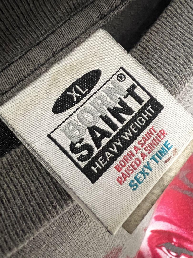 【ヴィンテージ加工】セントマイケル×ボーン&レイズド ロンT SAINT MICHAEL/セント マイケル/ボーン X レイズド ロンT - メルカリ