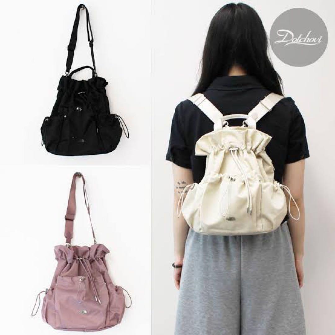 ノースフェイス バケットバッグ ショルダーバッグ ボニーバックパックM クリーム ノースフェイス バケットバッグ ショルダーバッグ ボニーバックパックM クリーム