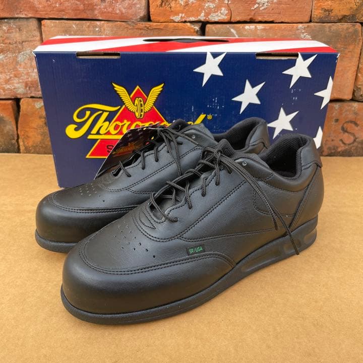 デッド Thorogood ポストマンレザーシューズ ブラック アメリカ製 26