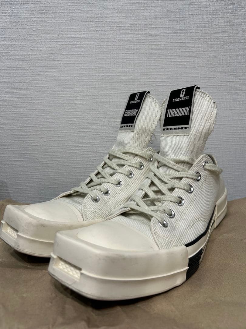 CONVERSE x Rick Owens TURBODRK(WHITE)