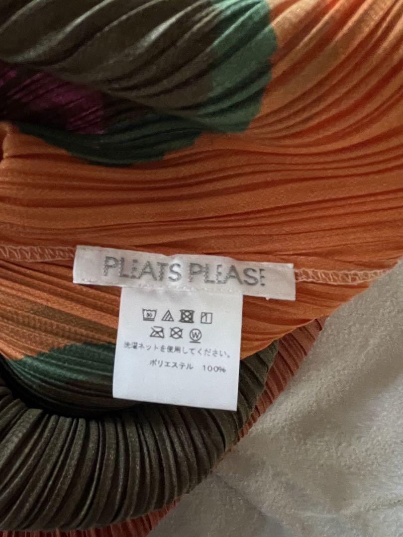 【PLEATS PLEASE ISSEY MIYAKE】総柄ワンピース