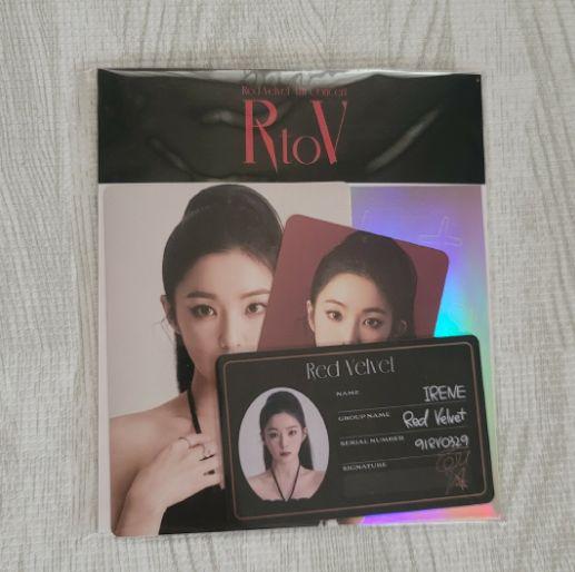 redvelvet レドベル RtoV アイリーン