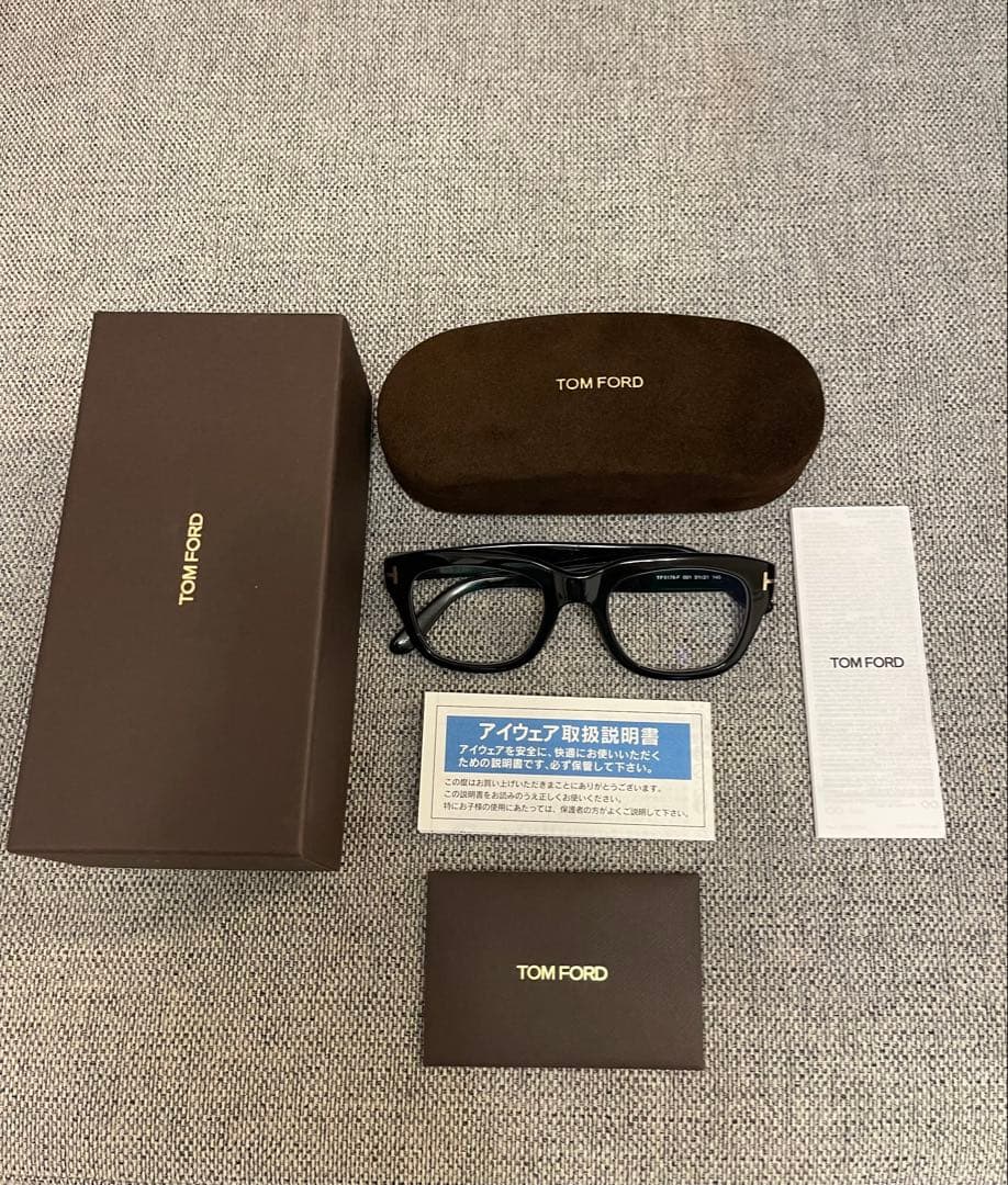 ⬛︎新品正規品 TOMFORD トムフォード メガネTF5178-F 001⬛︎