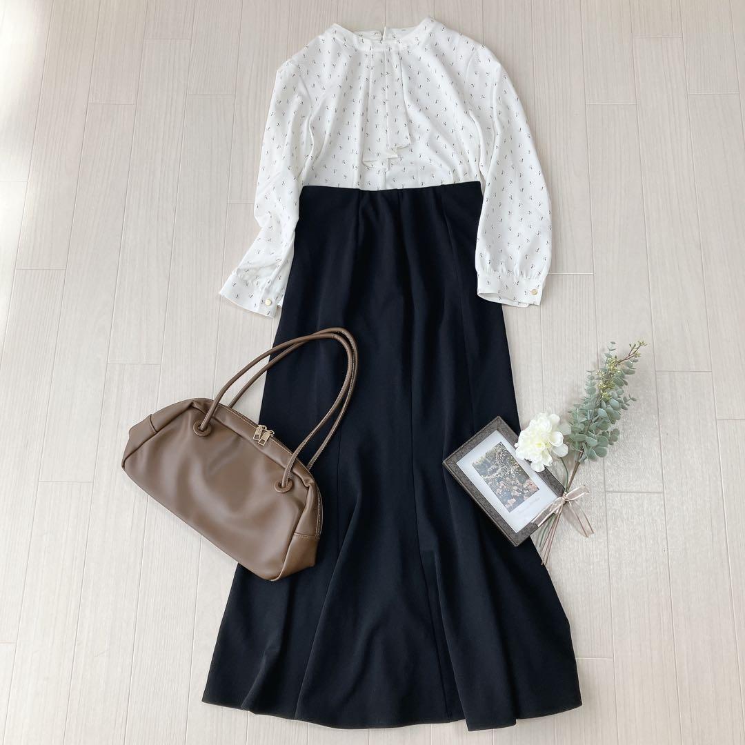 m9*ラベンダーの大人フェミニンコーデ*Mサイズ レディース服