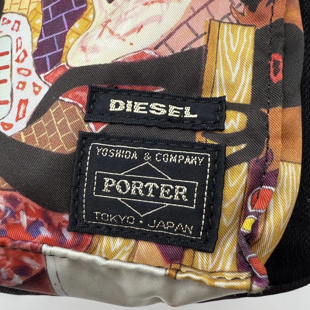 ✨激レア✨PORTER×DIESEL 総柄ボディバッグ ✨激レア✨PORTER×DIESEL 総柄ボディバッグ - メルカリ