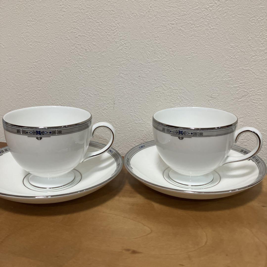 ウェッジウッドカップ&ソーサーペアアムハースト旧刻印