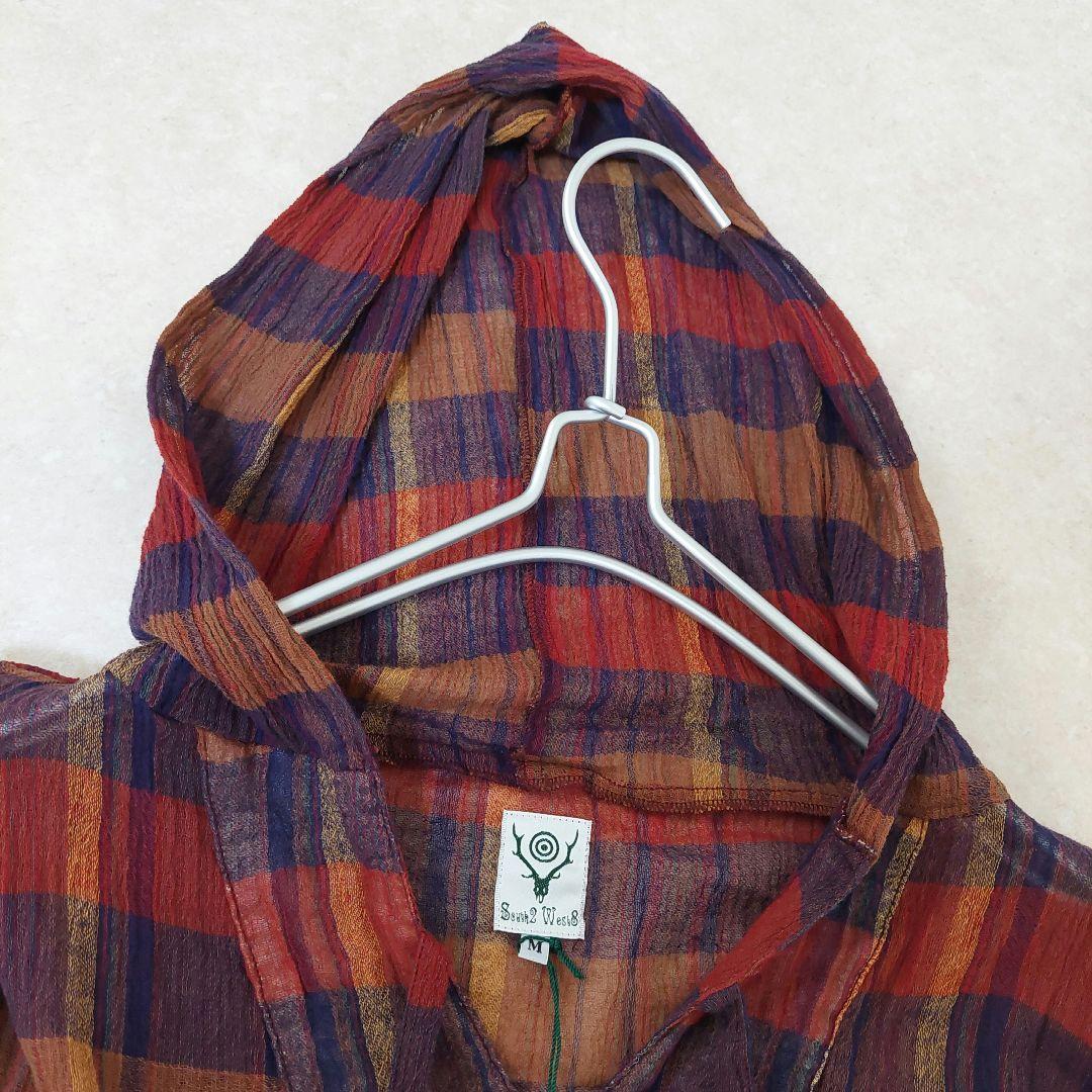 新品タグ付　South2 West8　薄手パーカー　オーバーサイズ　インド製