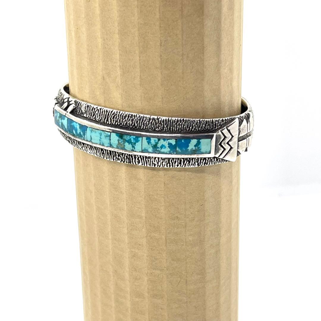 ●HOPI・ホピ族ココペリ●ターコイズ●シルバーバングル●ビンテージ