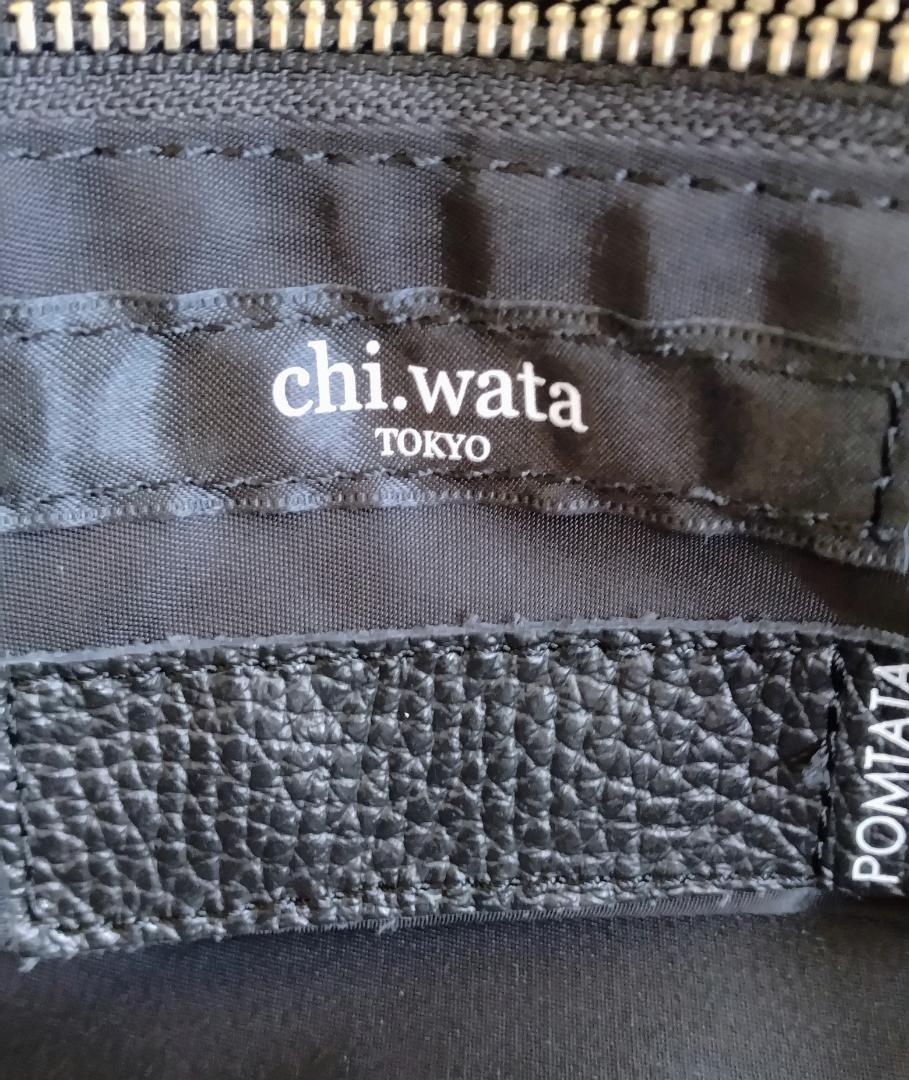chi.wata ネイビー 幾何学模様 トートバッグ chi.wata ネイビー 幾何学模様 トートバッグ