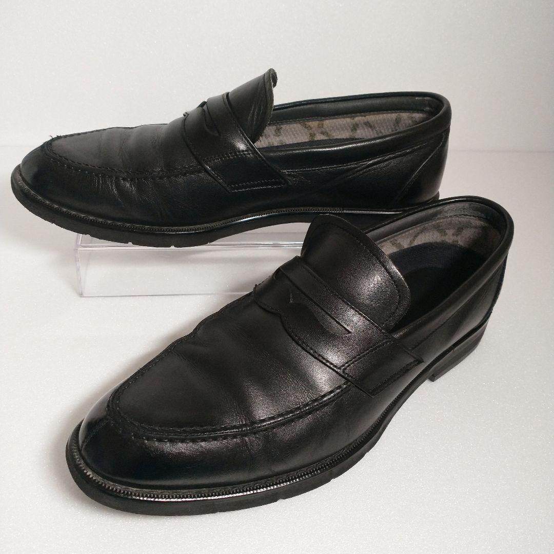 【良品】REGAL 620R 25cm GORE-TEX コインローファー 黒